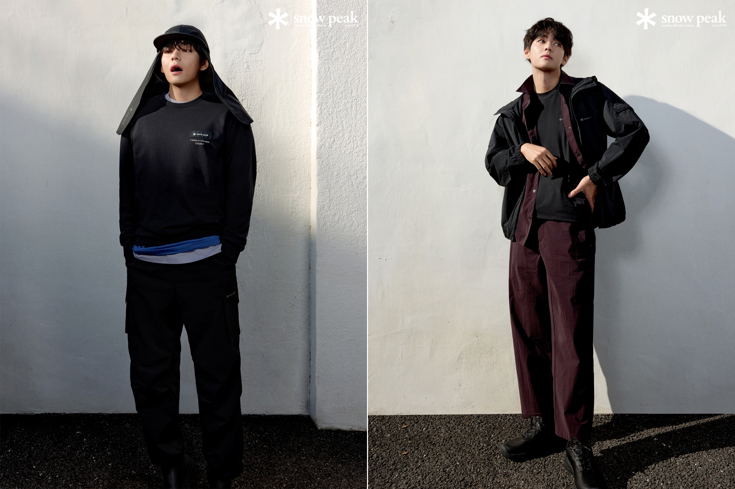 '그저 빛' 스노우피크어패럴, 뷔(V)와 '일상 속 아웃도어룩' 다양하게 제안 1103-Image
