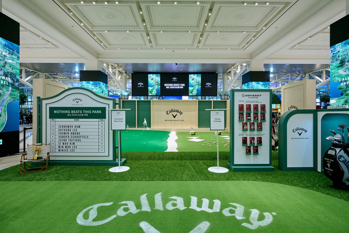 캘러웨이골프코리아, 신세계百 강남서 몰입형 팝업스토어 운영 27-Image