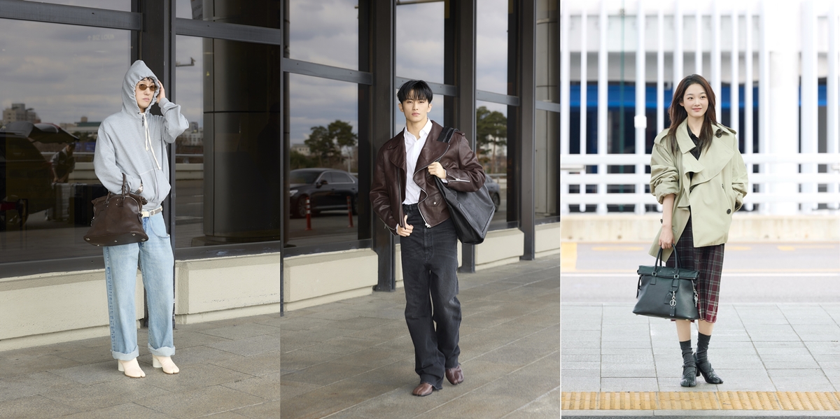 [공항패션] NCT 마크·이유미·자이언티, 3인 3색 타비슈즈 매치 3-Image