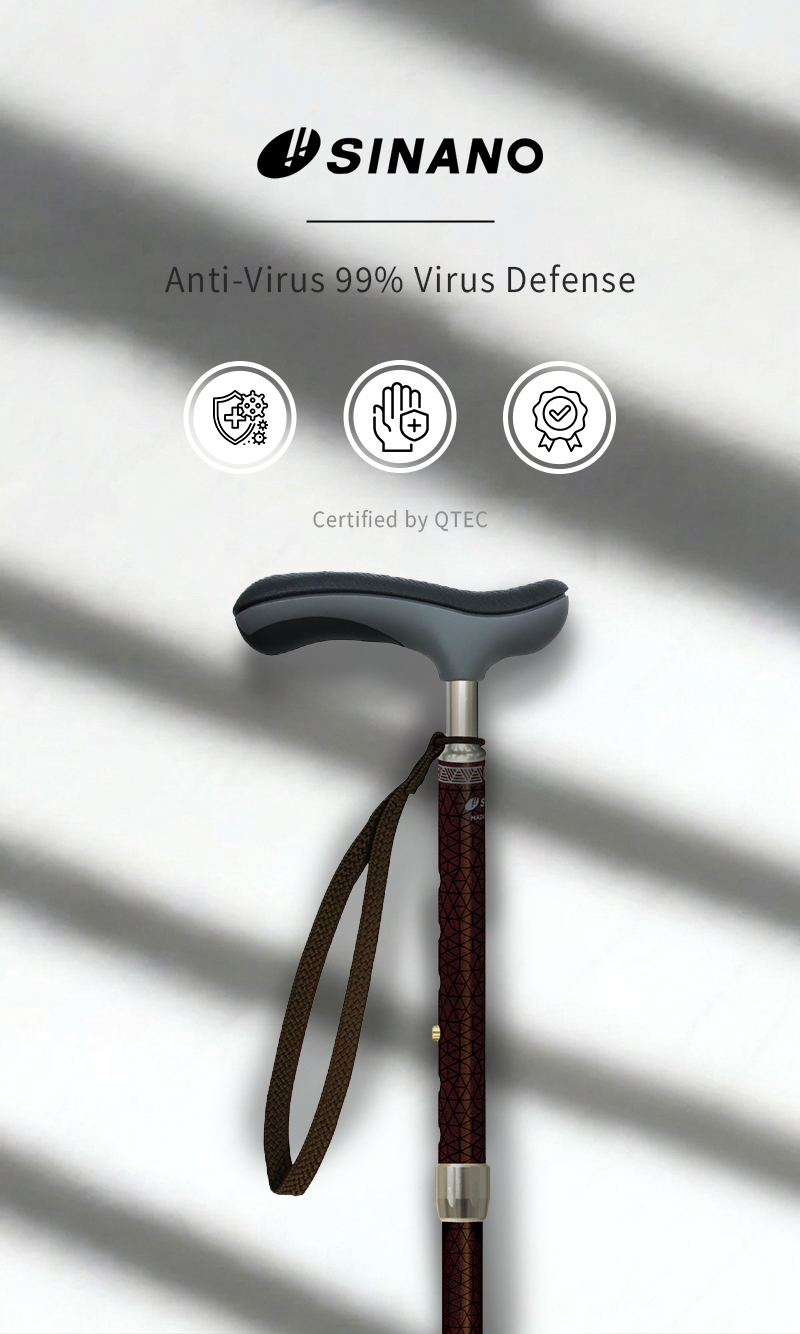 시나노, 위생기능 더한 지팡이 ‘안티바이러스’ 접이식 지팡이 라인 출시 3-Image