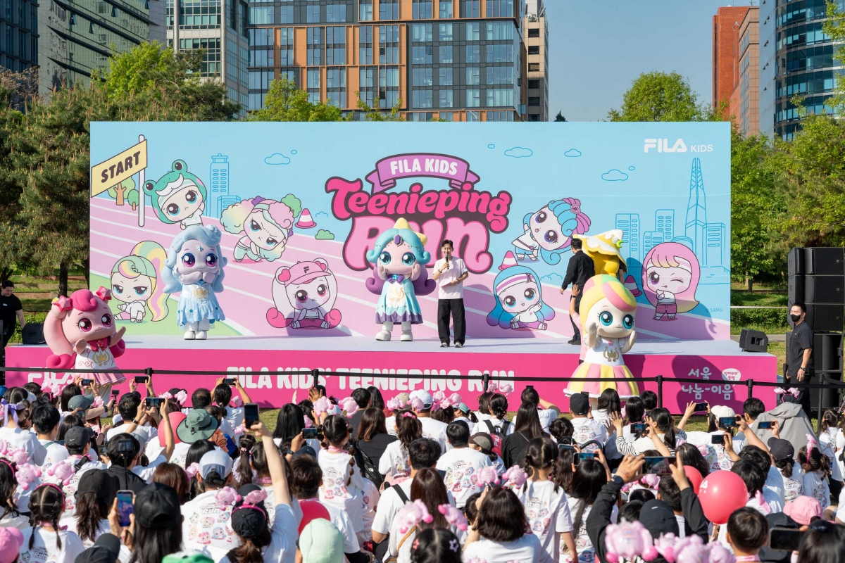 휠라키즈, 티니핑과 함께한 러닝 페스티벌 성료… 가족 약 3000명 참가  27-Image