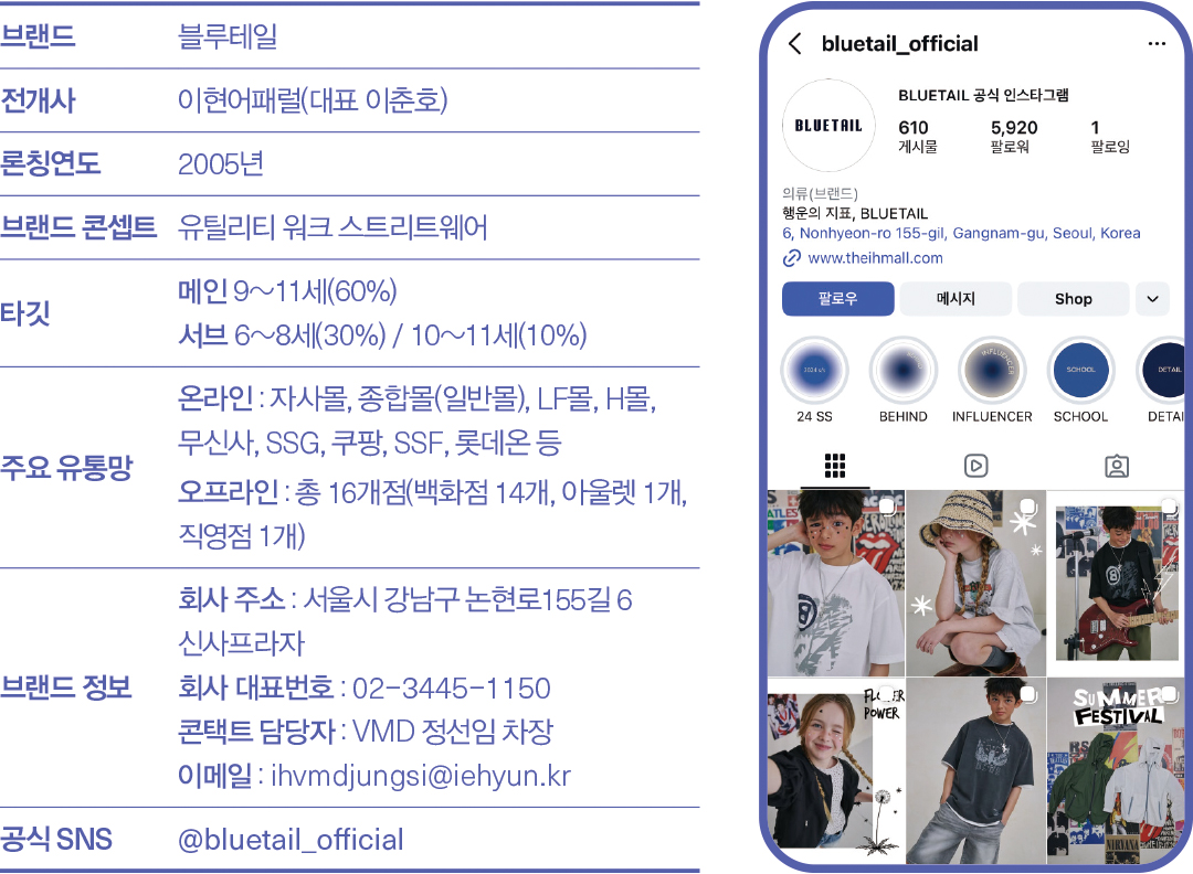[2026 키즈 북인북 ❸] 블루테일, 9~11세 주니어 타깃 유틸리티 워크 스트리트 459-Image