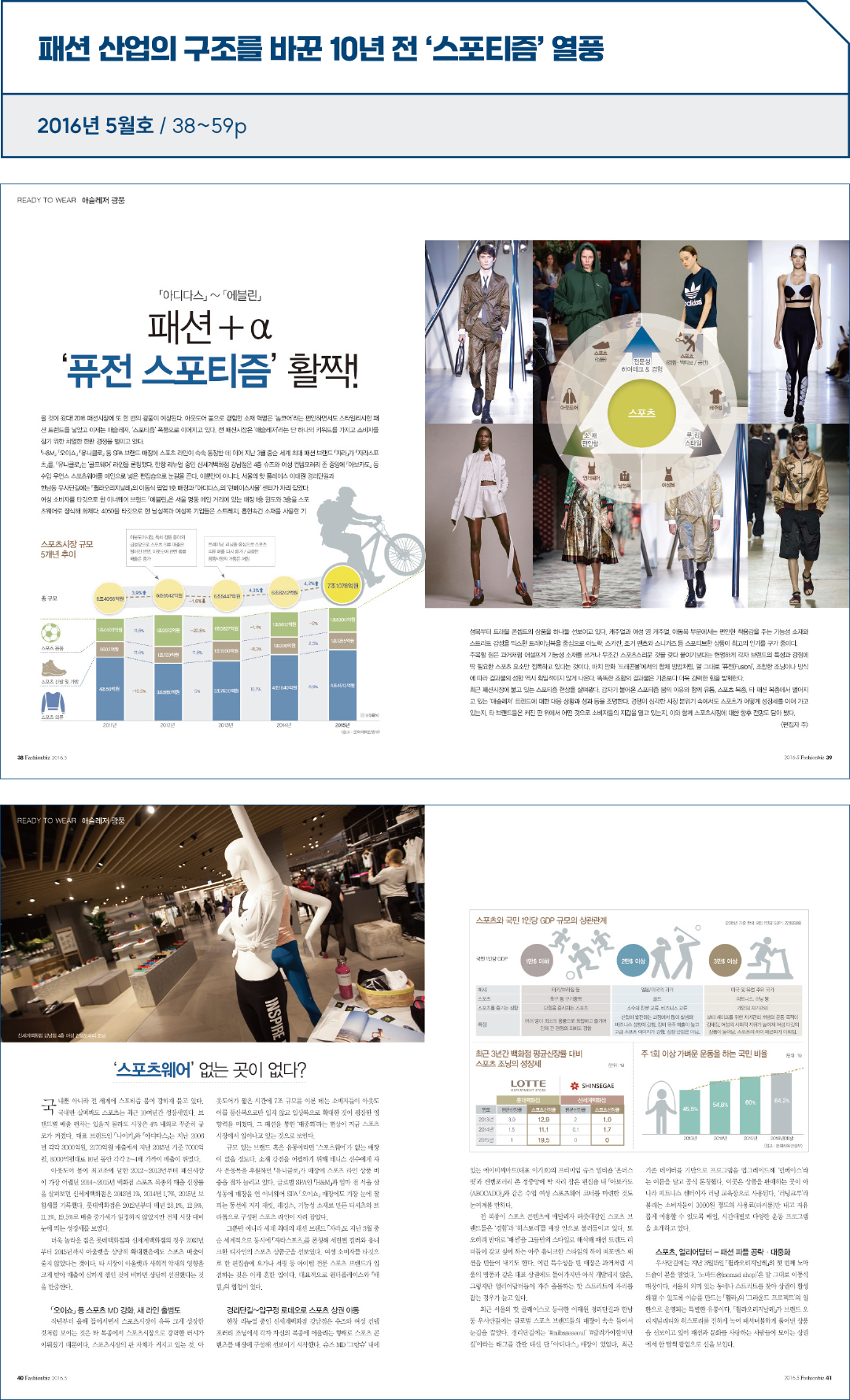 [패션비즈 아카이브] 기사로 보는 ‘10년 전 오늘’은? : 2016년 5월호 1216-Image