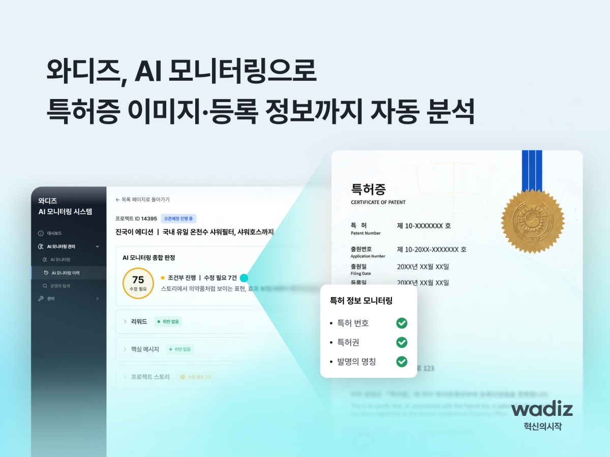 와디즈, AI 모니터링 고도화… 펀딩 지식재산권 검토 체계 강화  27-Image