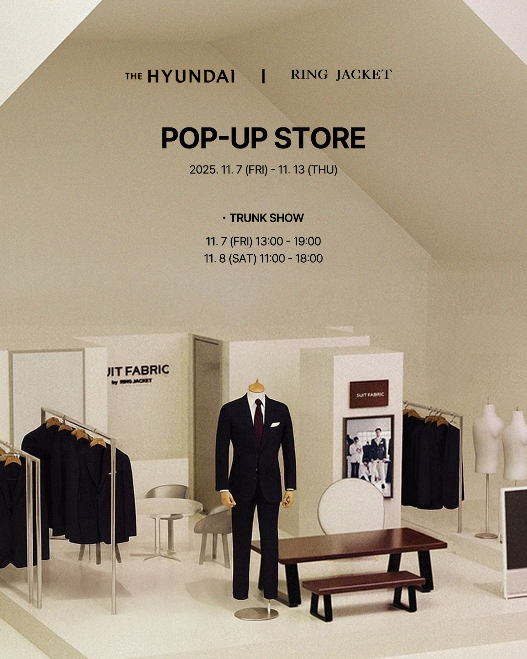 슈트패브릭, 현대백화점 압구정 본점 팝업 27-Image