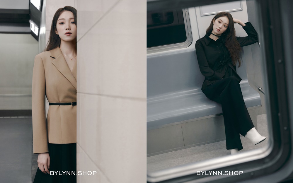 '도심을 런웨이로' 바이린샵, 배우 이성경과 함께한 화보 공개 3-Image