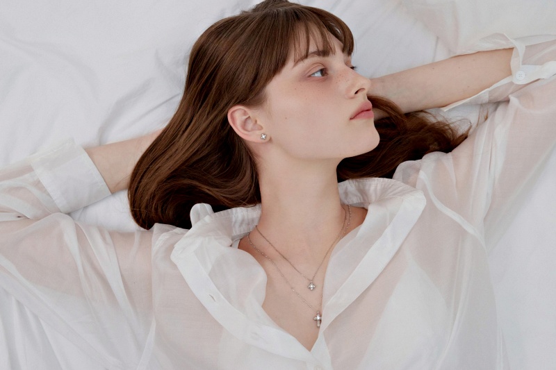 바이이에르, 볼•십자가 디테일 중심 뉴 실버 주얼리 선봬 724-Image